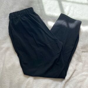 SHEIN | Black Light Linen Style Pants